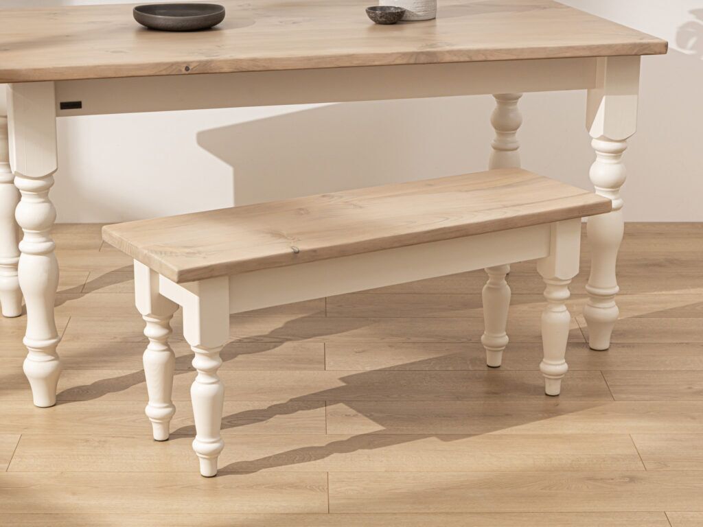 Grain and Frame Light Farmhouse Dining Table 4