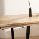 Grain and Frame Light Industrial Dining Table 0 Grain and Frame Light Industrial Dining Table 0