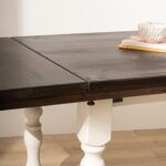 Grain and Frame Dark Farmhouse Dining Table 0 Grain and Frame Dark Farmhouse Dining Table 0