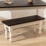 Grain and Frame Dark Farmhouse Dining Table 2 Grain and Frame Dark Farmhouse Dining Table 2