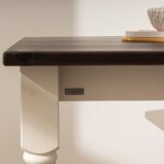 Grain and Frame Dark Farmhouse Dining Table 3 Grain and Frame Dark Farmhouse Dining Table 3