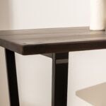Grain and Frame Dark Industrial Dining Table 2 Grain and Frame Dark Industrial Dining Table 2