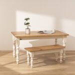 Grain and Frame Natural Farmhouse Dining Table 1 Grain and Frame Natural Farmhouse Dining Table 1