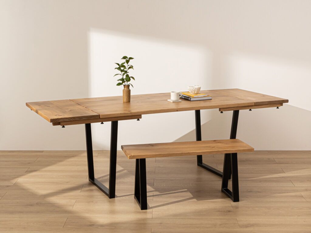Grain and Frame Natural Industrial Dining Table 4 Grain and Frame Natural Industrial Dining Table 4