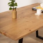 Grain and Frame Natural Industrial Dining Table 7 Grain and Frame Natural Industrial Dining Table 7