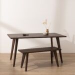 Grain and Frame Dark Solid Oak Scandinavian Dining Table 0 Grain and Frame Dark Solid Oak Scandinavian Dining Table 0