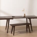 Grain and Frame Dark Solid Oak Scandinavian Dining Table 1 Grain and Frame Dark Solid Oak Scandinavian Dining Table 1
