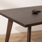 Grain and Frame Dark Solid Oak Scandinavian Dining Table 3 Grain and Frame Dark Solid Oak Scandinavian Dining Table 3