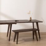 Grain and Frame Dark Solid Oak Scandinavian Dining Table 6 Grain and Frame Dark Solid Oak Scandinavian Dining Table 6