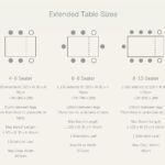 Grain and Frame Extendable Table Sizes Grain and Frame Extendable Table Sizes
