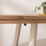 Grain and Frame Light Solid Oak Modern Farmhouse Dining Table 1 Grain and Frame Light Solid Oak Modern Farmhouse Dining Table 1