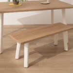 Grain and Frame Light Solid Oak Modern Farmhouse Dining Table 3 Grain and Frame Light Solid Oak Modern Farmhouse Dining Table 3