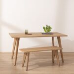 Grain and Frame Light Solid Oak Scandinavian Dining Table 1 Grain and Frame Light Solid Oak Scandinavian Dining Table 1