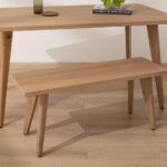 Grain and Frame Light Solid Oak Scandinavian Dining Table 3 Grain and Frame Light Solid Oak Scandinavian Dining Table 3