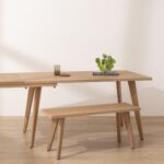 Grain and Frame Light Solid Oak Scandinavian Dining Table 5 Grain and Frame Light Solid Oak Scandinavian Dining Table 5