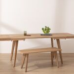 Grain and Frame Light Solid Oak Scandinavian Dining Table 6 Grain and Frame Light Solid Oak Scandinavian Dining Table 6