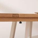 Grain and Frame Natural Solid Oak Modern Farmhouse Dining Table 0 Grain and Frame Natural Solid Oak Modern Farmhouse Dining Table 0