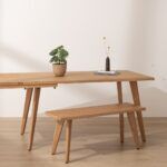 Grain and Frame Natural Solid Oak Scandinavian Dining Table 2 Grain and Frame Natural Solid Oak Scandinavian Dining Table 2