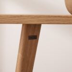 Grain and Frame Natural Solid Oak Scandinavian Dining Table 6 Grain and Frame Natural Solid Oak Scandinavian Dining Table 6