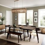 Grain and Frame Extendable Dark Oak Scandinavian 6 8 Seater with Chairs 4x3 2k Grain and Frame Extendable Dark Oak Scandinavian 6 8 Seater with Chairs 4x3 2k