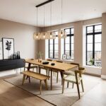 Grain and Frame Extendable Natural Oak Scandinavian 6 8 Seater with Chairs 4x3 2k Grain and Frame Extendable Natural Oak Scandinavian 6 8 Seater with Chairs 4x3 2k