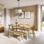 Grain and Frame Light Oak Farmhouse 6 Seater with Chairs 4x3 2k Grain and Frame Light Oak Farmhouse 6 Seater with Chairs 4x3 2k