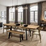 Grain and Frame Natural Oak Extendable Industrial 6 10 Seater with Chairs 4x3 2k Grain and Frame Natural Oak Extendable Industrial 6 10 Seater with Chairs 4x3 2k